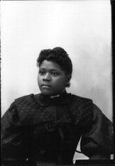 Portrait photograph of a young African-American woman n.d.