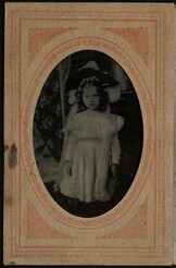 Portrait of Young Sarah "Sadie" Baldwin (AC339-016-034-001)