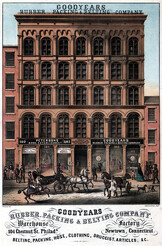 Goodyears Rubber- Packing & Belting Company, ca. 1856