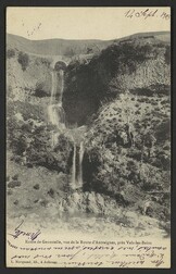 Rout d Genestelle, vue de la Route d'Antraigues, prÃ¨s Vals-les-Bains