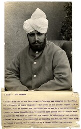 A hero - Bal Bahadur [Brighton, England]. Photographer: H. D. Girdwood.