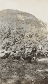 Australian troops training at Palm Island, 1914, F. S. Burnell, PXA 2165