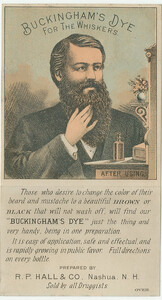 Buckingham's Dye for the Whiskers 2/2 ca. 1885
