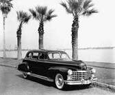 Unidentified car parked near the St. Johns River in Jacksonville, Florida