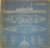 World's Columbian Exposition - Navy Dept Exhibit blueprint
