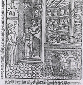 Interior of a sixteenth century pharmacy