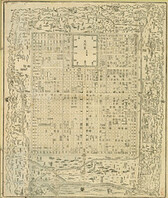 Historical plan of KyoÌ„to, a supplement to KyoÌ„ no mizu