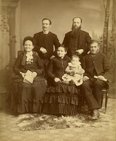 The Carlson Family. [between 1885 and 1890]