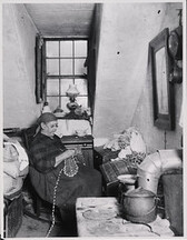 "Old Mrs Benoit in Her  Hudson Street Attic"
