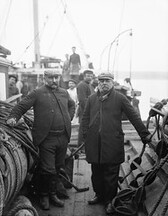 Captain and First Mate of The Hansa