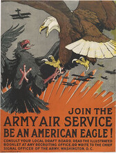 Join the Army Air Service, Be an American Eagle!