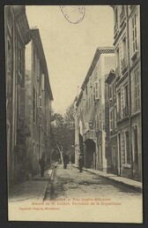 MontÃ©limar - Rue Quatre-Alliances. Maison de M. Loubet, PrÃ©sident de la RÃ©publique