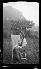 Portrait of an unknown woman â€“ possibly connected with American Shipwright Captain Edward R Sterling