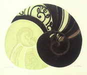 Caracol Autor: Anna Letycia Quadros Ano: 1968 TÃ©cnica: Calcografia. Ãgua-forte e Ãgua-tinta (prova do artista) DimensÃ£o: 45cm x 52cm