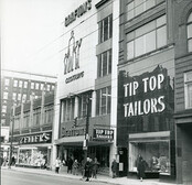 Grafton's Store reconstruction after the fire