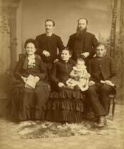The Carlson Family. [between 1885 and 1890]