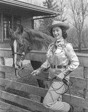 Marion McMahon, 1951 Calgary Stampede Queen