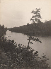 Dry Pine Bay, French River, 1910