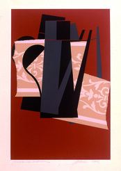 Abstrato Autor: Carlos Scliar Ano:1972 TÃ©cnica: Serigrafia (prova do autor) DimensÃ£o: 56cm x 37cm