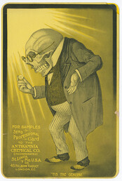 â€™Tis the genuine [graphic] : For samples send professional card to the Antikamnia Chemical Co. (incorporated) St. Louis, Mo. U.S.A. or 46 Holbron Viaduct London, E.C. c.1900
