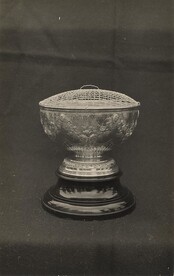 Prize bowl won in singing competition by men on 4th floor