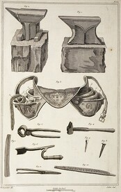 Instruments pour ferrer les chevaux