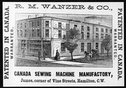 Wanzer Sewing Machine Company, 1860-1868