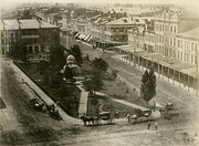 Gore Park and King Street, looking west. [ca. 1870]