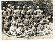 Officers of the Jodhpur Lancers [Linghem, France]. Photographer: H. D. Girdwood.