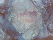 Aboriginal Pictographs on Mazinaw Rock - Bon Echo