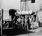 Removing an unexploded bomb in South Shields