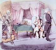 Death saw a patient who pulled out his purse