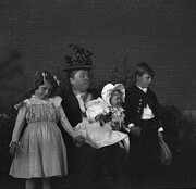 Miss Brown and Talbot children