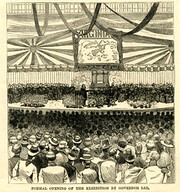 Opening of the Virginia Agricultural, Mechanical and Tobacco Exposition at Richmond, October 3; Formal opening of the exhibition by Governor Lee