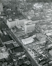 Downtown Hamilton aerial shot. [ca. 195-?]