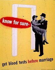 Know for sure- get blood tests before marriage