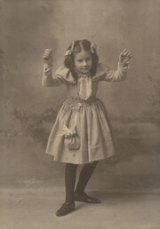 Floe Sallows Saunders dancing, date unknown