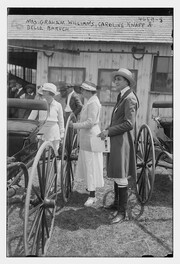 Mrs. Graham Williams, Caroline Knapp & Belle Baruch (LOC)