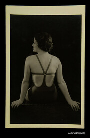 Woman modelling Peter O'Sullivan designed swimwear