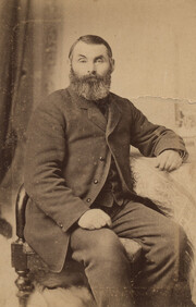 Portrait of a bearded man, date unknown