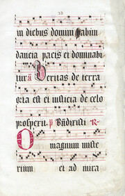 Leaf from a Breviary, Fragment