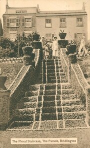 Princes Parade - Floral Staircase, Bridlington, c.1927 (archive ref PO-1-20-93)