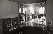 Radio House in Fabianinkatu, control room D, 1934.