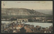 Valence - Vue panoramique sur la Basse-Ville et le RhÃ´ne