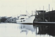 Yorkshire Belle in for refit at Grovehill Shipyard late 1940s (archive ref DDX1544-1-11 (67))