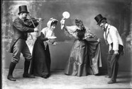 Scene from theatrical production n.d.