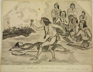 An "Alhnah" medicine man--Fort Conolly 1879