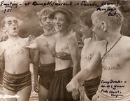 Emoting at Camp Kilmarock 1951