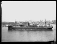 Passenger liner BALLARAT in Sydney Harbour