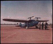 VH-UVU Tugan LJW.7 Gannet, Wilcannia, NSW, between 1935-1937 / photographer Reverend Edward ("Ted") Alexander Roberts